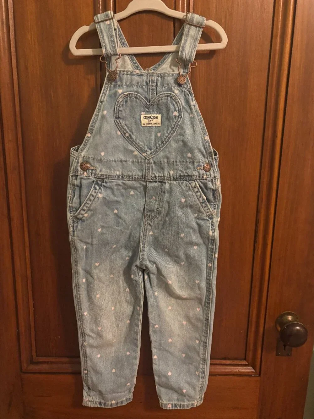 OshKosh Heart Printed Overalls